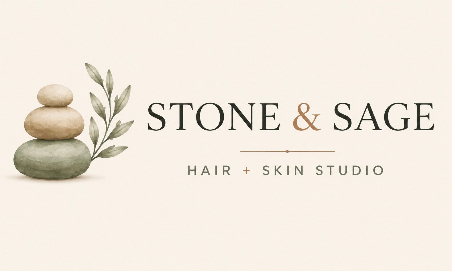 Stone & Sage Hair + Skin Studio logo